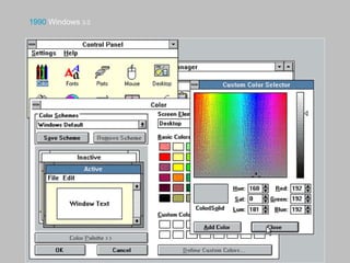 1990 Windows 3.0
 