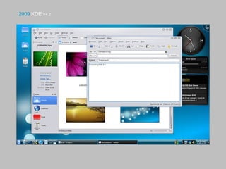 2009 KDE v4.2
 
