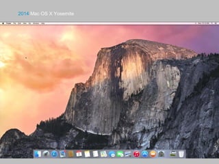 2014 Mac OS X Yosemite
 