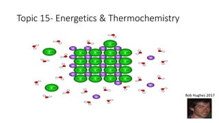 Topic 15- Energetics & Thermochemistry
 