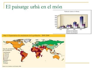 El paisatge urbà en el món
 