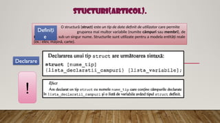 Comprehensive Guide to Structures and Arrays of Structures in ...