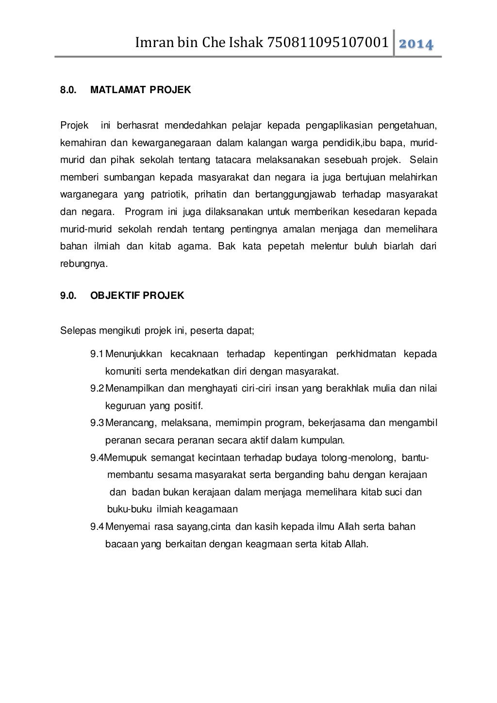 Kertas Kerja Gotong Royong
