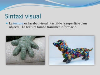 Sintaxi visualColors càlids i freds