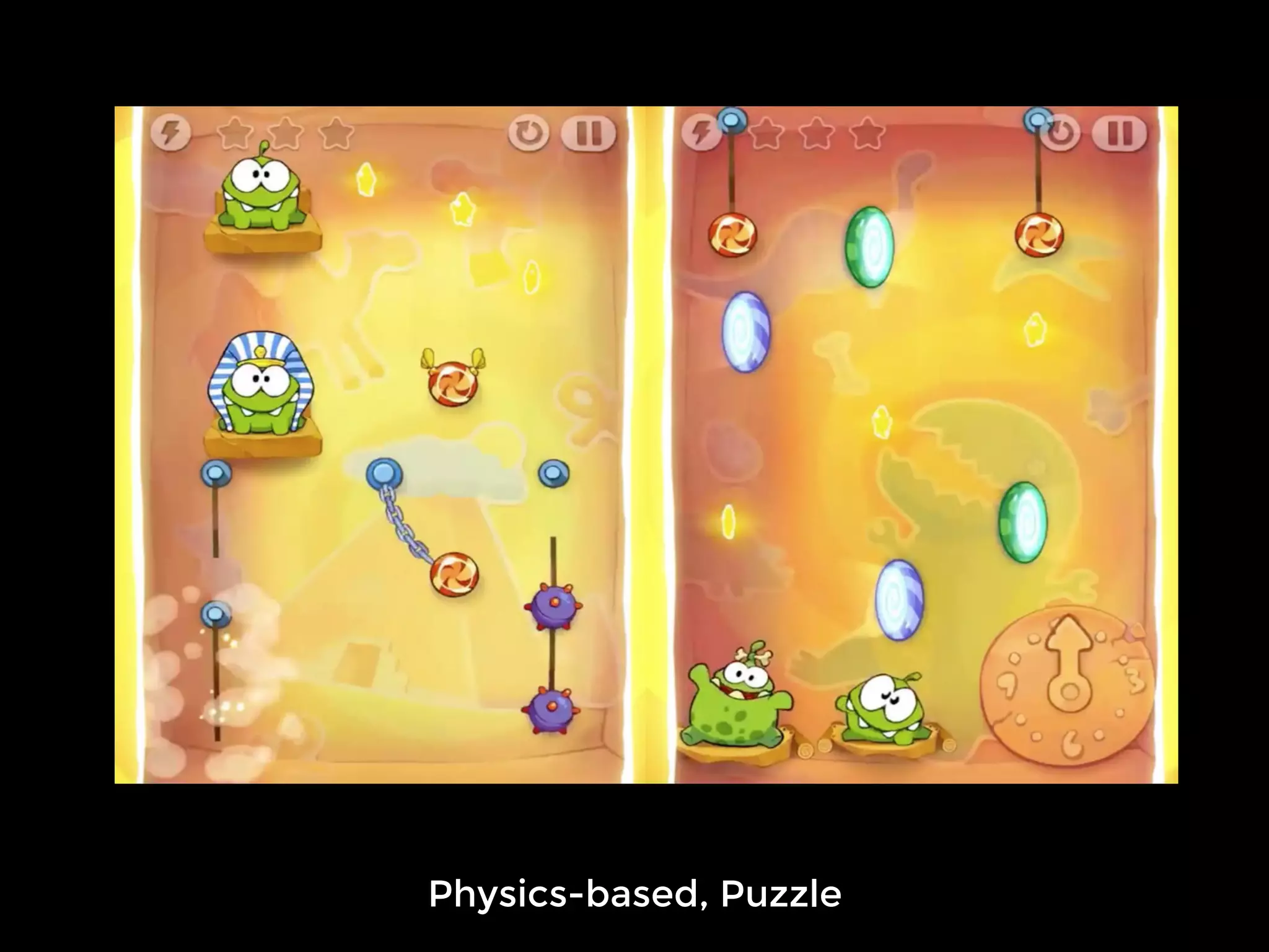 Physics-based, Puzzle
 