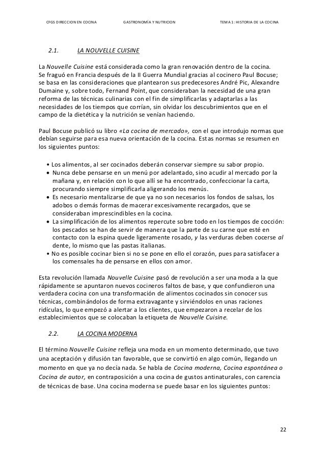 historia de la cocina hasta nuestros das 22 638