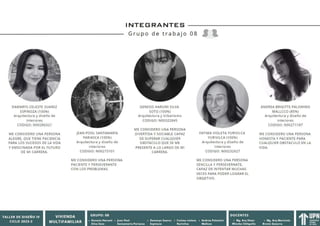 TALLER DE ARQUITECTURA 4, VIVIENDA MULTIFAMILIAR NACIONAL | PDF