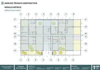 TALLER DE ARQUITECTURA 4, VIVIENDA MULTIFAMILIAR NACIONAL | PDF