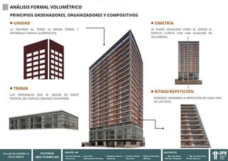 TALLER DE ARQUITECTURA 4, VIVIENDA MULTIFAMILIAR NACIONAL | PDF