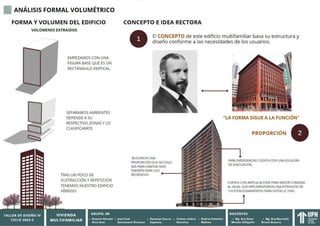 TALLER DE ARQUITECTURA 4, VIVIENDA MULTIFAMILIAR NACIONAL | PDF