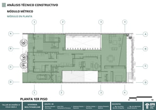 TALLER DE ARQUITECTURA 4, VIVIENDA MULTIFAMILIAR NACIONAL | PDF