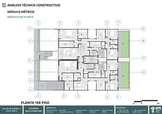 TALLER DE ARQUITECTURA 4, VIVIENDA MULTIFAMILIAR NACIONAL | PDF