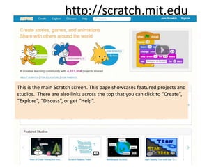 Introduction to Scratch Programming | PPT