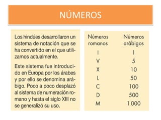 NÚMEROS
 