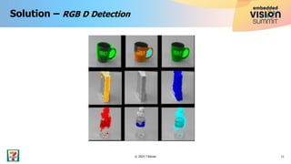 Solution – RGB D Detection
11
© 2023 7-Eleven
 