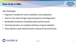 “Scaling Computer Vision at the Edge,” a Presentation from Invisible AI ...