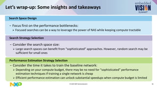 “Leveraging Neural Architecture Search for Efficient Computer Vision on ...