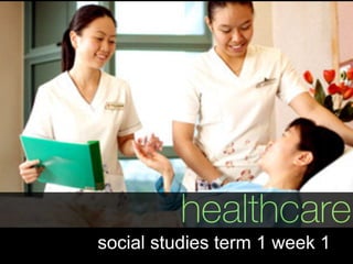 healthcare
social studies term 1 week 1
 