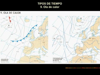 TIPOS DE TIEMPO 
9. Ola de calor 
 