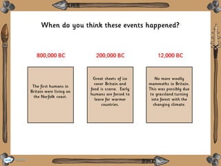 Stone Age Timeline