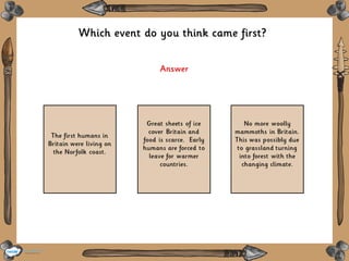 Stone Age Timeline