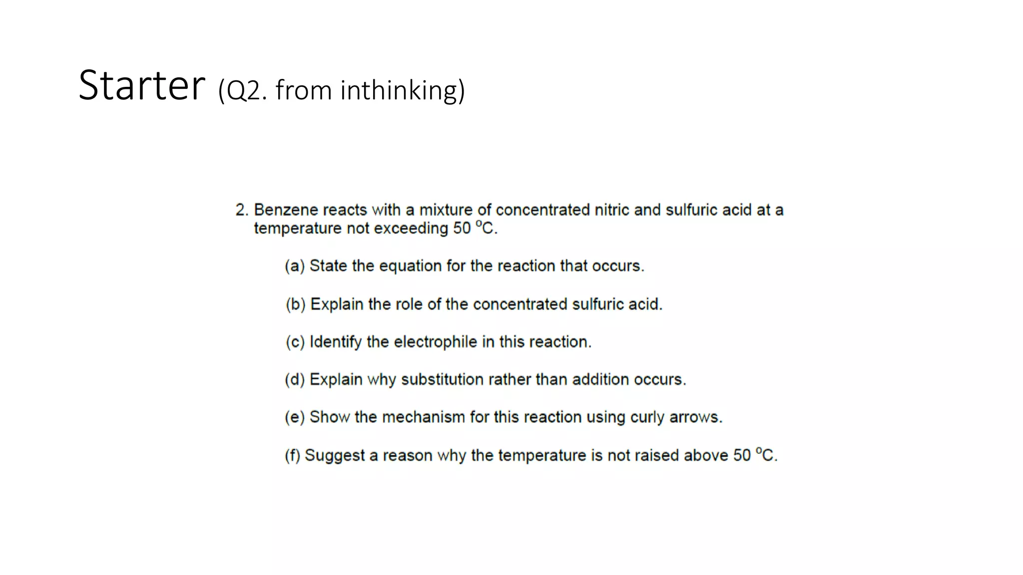 Starter (Q2. from inthinking)
 
