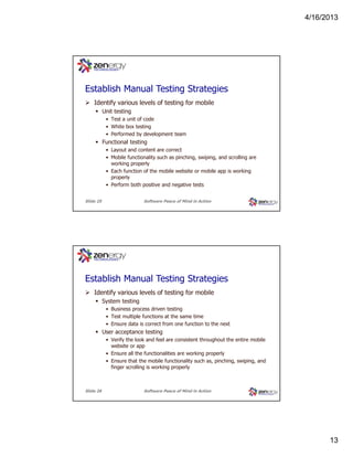 Mobile Testing Tools 101 | PDF