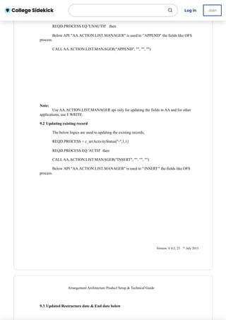 ARRANGEMENTARCHITECTURETRAININGSTRANSACT | PDF
