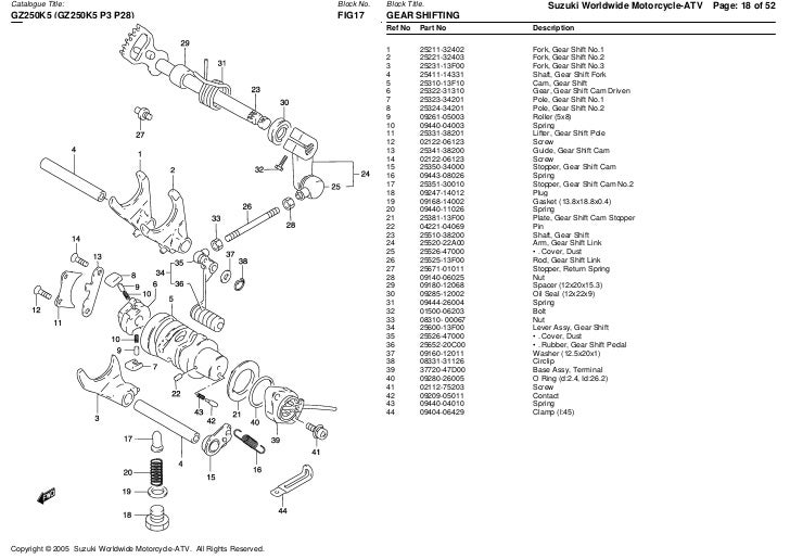 Suzuki T250 Manual