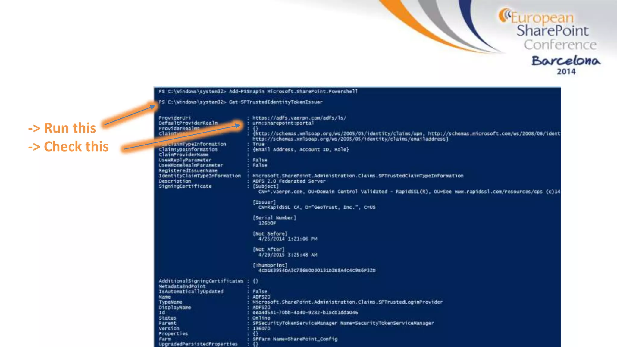 -> Run this
-> Check this
 