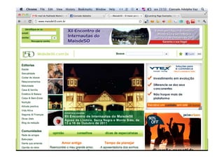 CONSTRUINDO UM MUNDO MELHOR POR MEIO DA INTERNET: www.conrado.com.br




   1ºP	
            2ºP	
             3ºP	
           4ºP	
           5ºP	
           6ºP	
              7ºP	
            8ºP	
  
Pesquisa	
     Planejamento	
      Produção	
     Publicação	
     Promoção	
     Propagação	
     Personalização	
     Precisão	
  
 