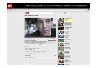 CONSTRUINDO UM MUNDO MELHOR POR MEIO DA INTERNET: www.conrado.com.br




   1ºP	
            2ºP	
             3ºP	
           4ºP	
           5ºP	
           6ºP	
              7ºP	
            8ºP	
  
Pesquisa	
     Planejamento	
      Produção	
     Publicação	
     Promoção	
     Propagação	
     Personalização	
     Precisão	
  
 