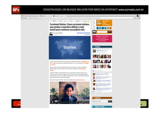 CONSTRUINDO UM MUNDO MELHOR POR MEIO DA INTERNET: www.conrado.com.br




   1ºP	
            2ºP	
             3ºP	
           4ºP	
           5ºP	
           6ºP	
              7ºP	
            8ºP	
  
Pesquisa	
     Planejamento	
      Produção	
     Publicação	
     Promoção	
     Propagação	
     Personalização	
     Precisão	
  
 