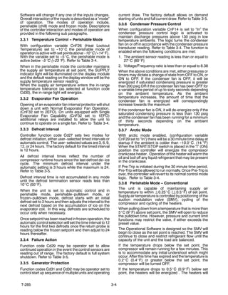 401 R6419 OPERATION AND SERVICE MANUAL CONTAINER REFRIGERATION UNIT 69NT40--511 ...