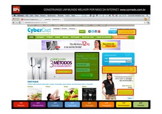 CONSTRUINDO UM MUNDO MELHOR POR MEIO DA INTERNET: www.conrado.com.br




   1ºP	
            2ºP	
             3ºP	
           4ºP	
           5ºP	
           6ºP	
              7ºP	
            8ºP	
  
Pesquisa	
     Planejamento	
      Produção	
     Publicação	
     Promoção	
     Propagação	
     Personalização	
     Precisão	
  
 