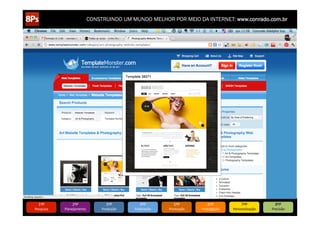CONSTRUINDO UM MUNDO MELHOR POR MEIO DA INTERNET: www.conrado.com.br




   1ºP	
            2ºP	
             3ºP	
           4ºP	
           5ºP	
           6ºP	
              7ºP	
            8ºP	
  
Pesquisa	
     Planejamento	
      Produção	
     Publicação	
     Promoção	
     Propagação	
     Personalização	
     Precisão	
  
 