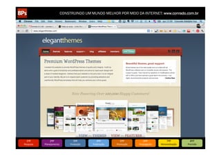 CONSTRUINDO UM MUNDO MELHOR POR MEIO DA INTERNET: www.conrado.com.br




   1ºP	
            2ºP	
             3ºP	
           4ºP	
           5ºP	
           6ºP	
              7ºP	
            8ºP	
  
Pesquisa	
     Planejamento	
      Produção	
     Publicação	
     Promoção	
     Propagação	
     Personalização	
     Precisão	
  
 