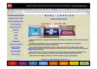 CONSTRUINDO UM MUNDO MELHOR POR MEIO DA INTERNET: www.conrado.com.br




   1ºP	
            2ºP	
             3ºP	
           4ºP	
           5ºP	
           6ºP	
              7ºP	
            8ºP	
  
Pesquisa	
     Planejamento	
      Produção	
     Publicação	
     Promoção	
     Propagação	
     Personalização	
     Precisão	
  
 