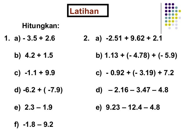 Contoh Soalan Rumus Algebra Tingkatan 3 - Apple Jack n