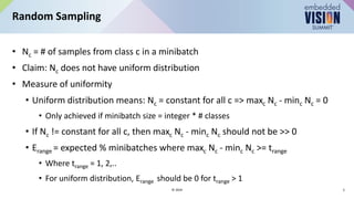 “Improved Data Sampling Techniques for Training Neural Networks,” a ...