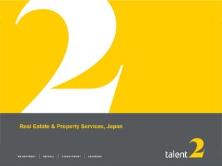 Real Estate & Property Services, Japan




© 2008
 