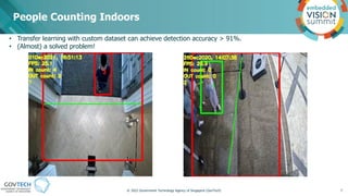 “COVID-19 Safe Distancing Measures in Public Spaces with Edge AI,” a Presentation from the Government Technology Agency of Singapore