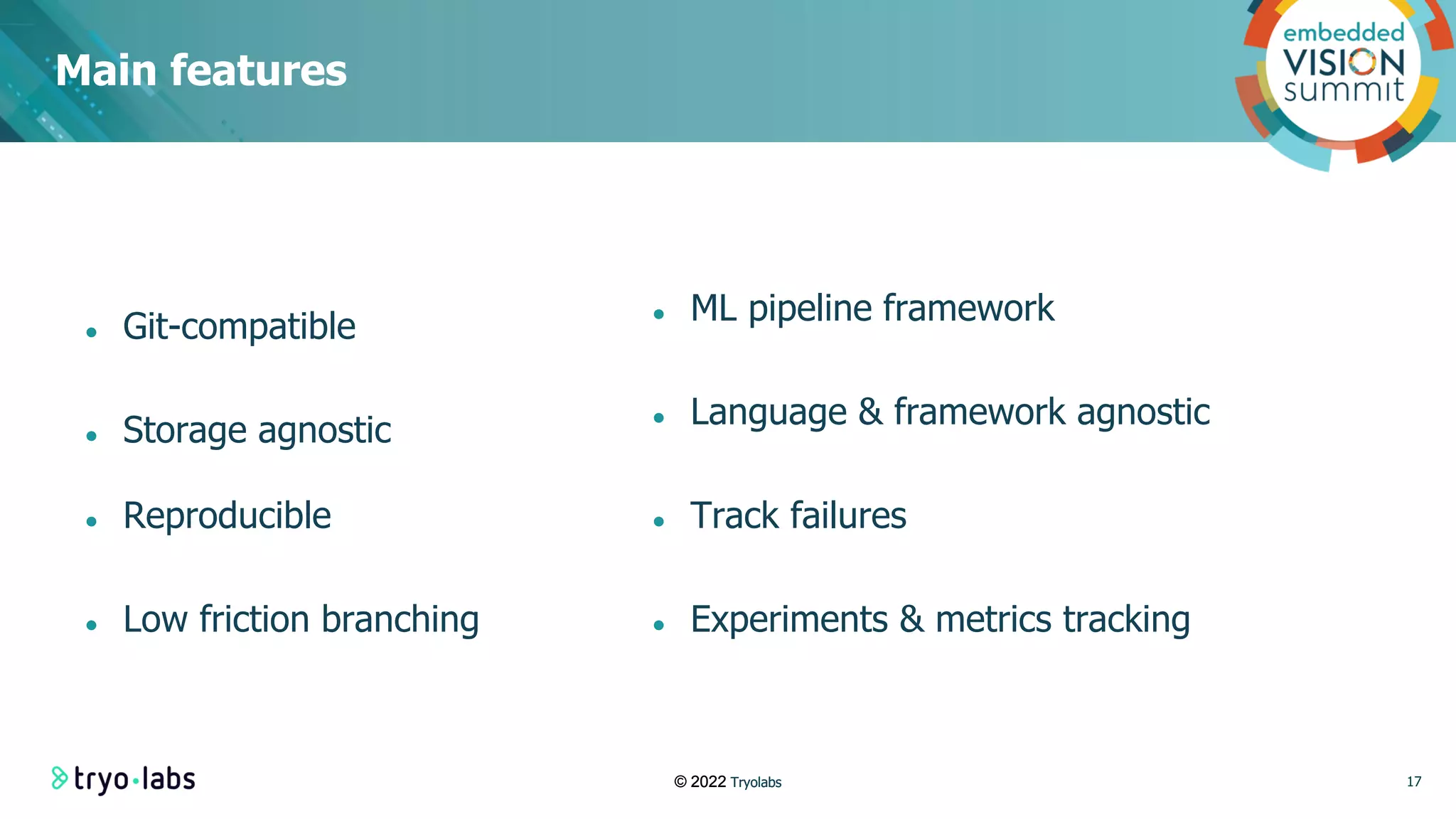 “Data Versioning: Towards Reproducibility in Machine Learning,” a ...