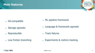 “Data Versioning: Towards Reproducibility in Machine Learning,” a Presentation from Tryolabs