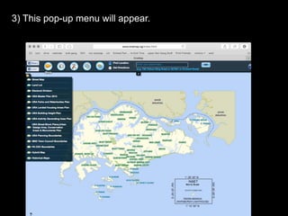 3) This pop-up menu will appear.
 