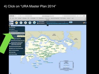 4) Click on “URA Master Plan 2014”
 