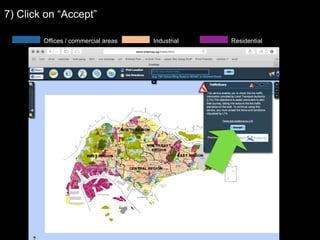 7) Click on “Accept”
Offices / commercial areas Residential Industrial
 