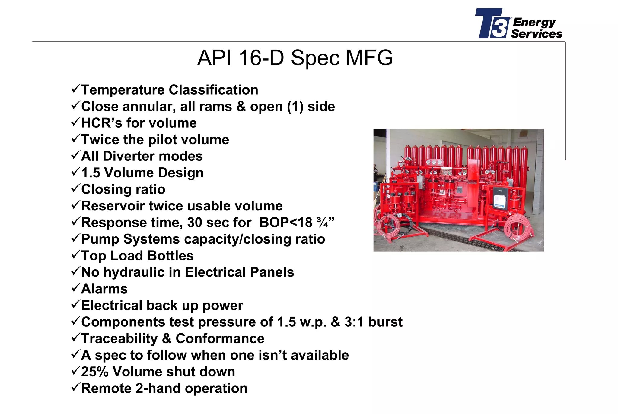 T3 EUROPEAN PRESENTATION