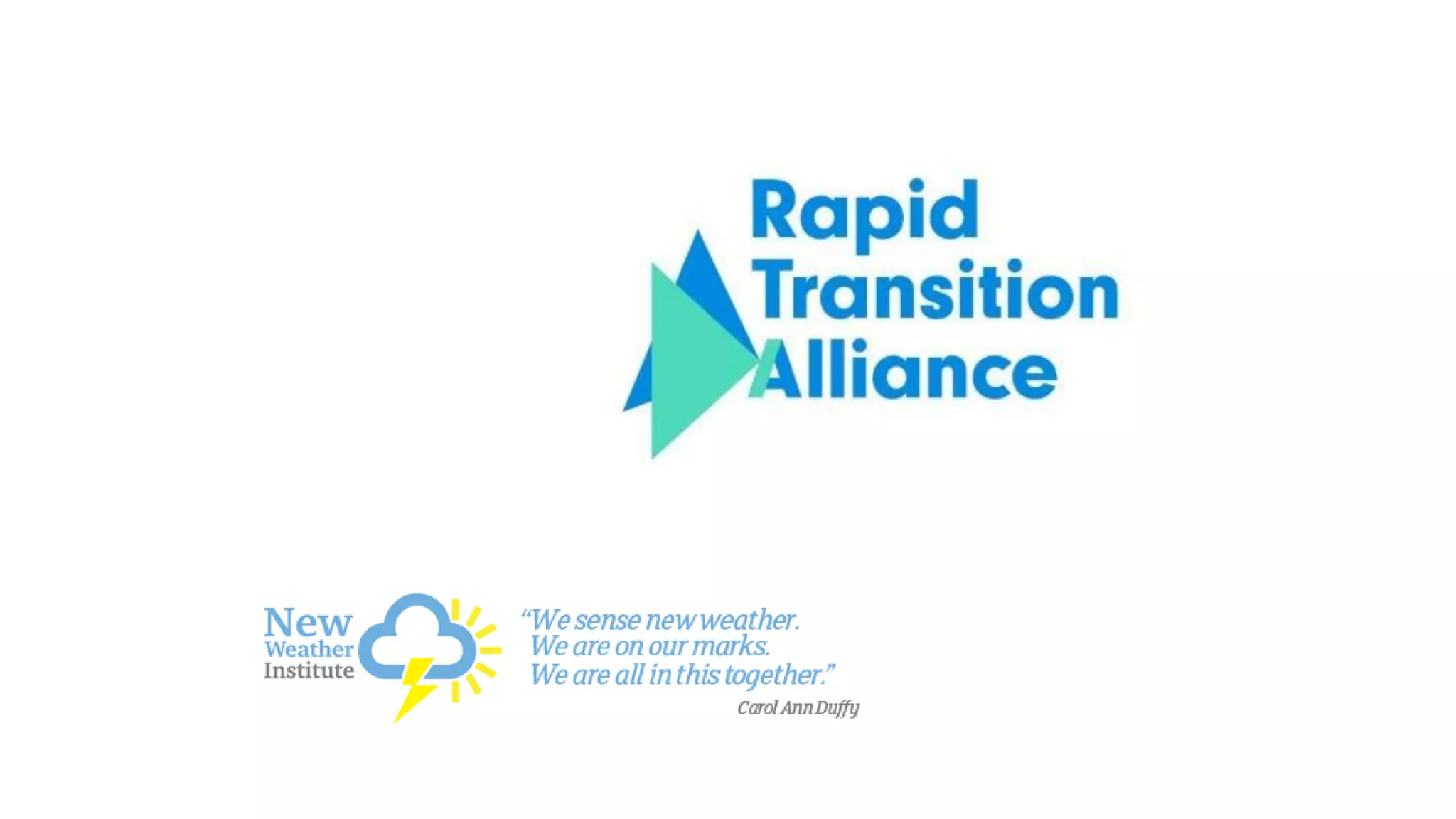 UK’s Climate Change transition – A progress update and the next challenge? (Andrew Simms)