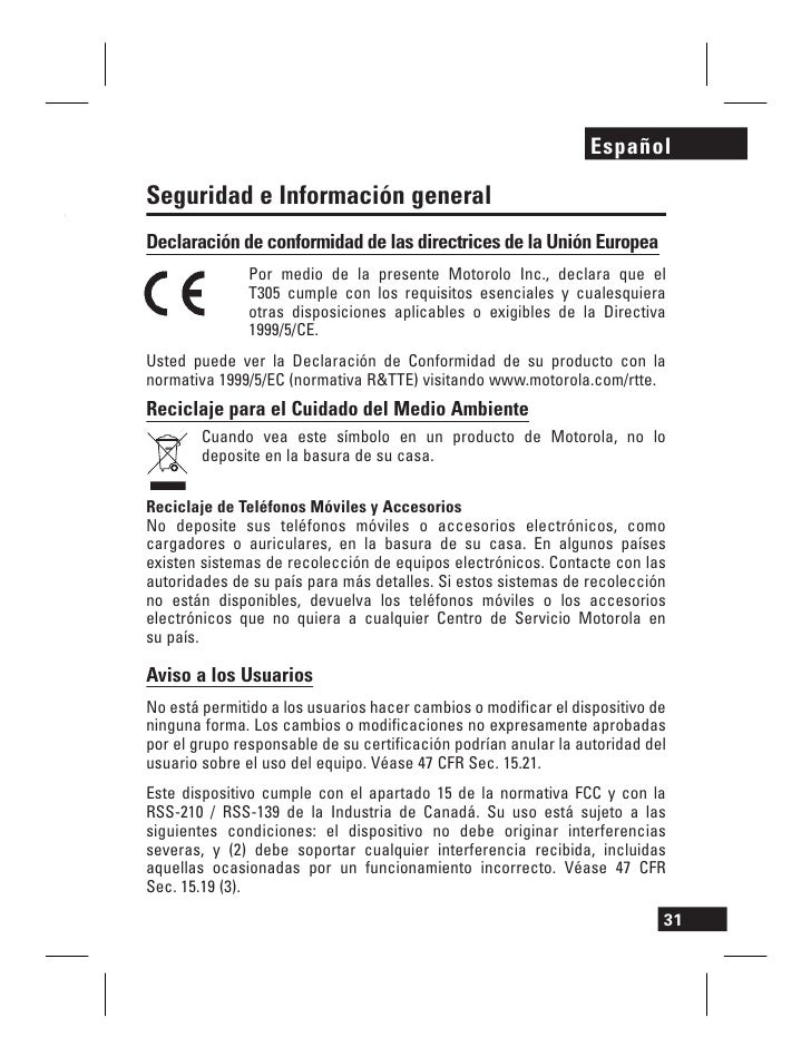 T305 Bt Speaker Spanish